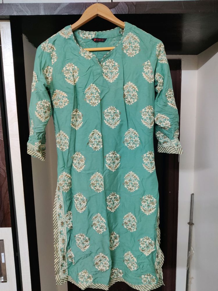 Very Pretty Green Kurti