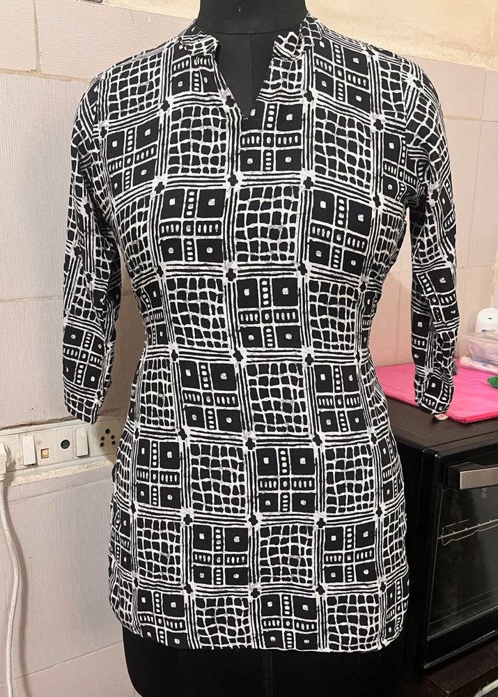 cotten printed kurti