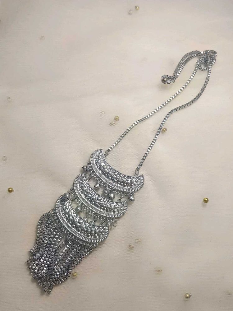 Silver Statement Necklace