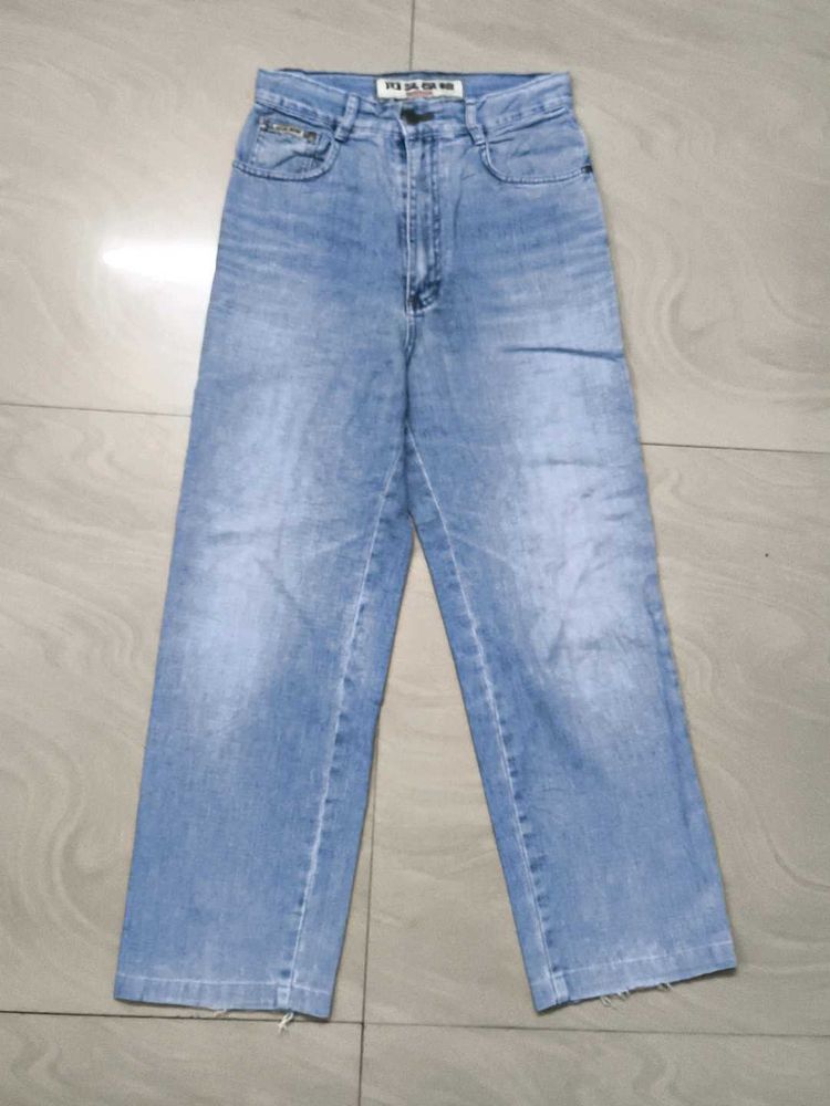 Light Wash Denim Jeans