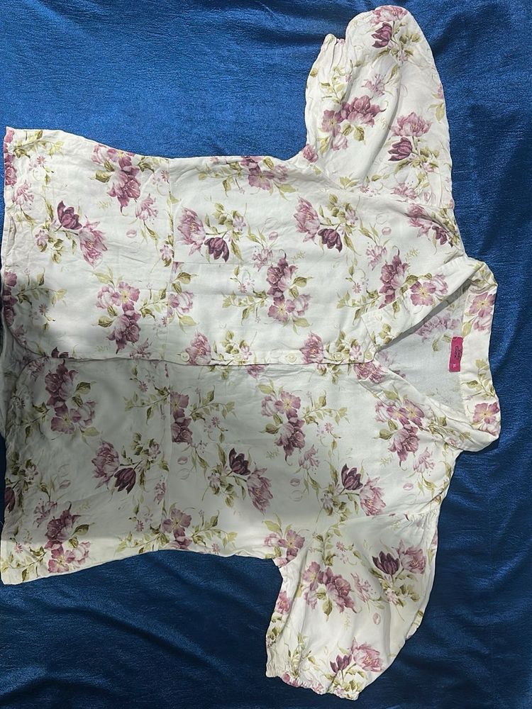Floral Print Top