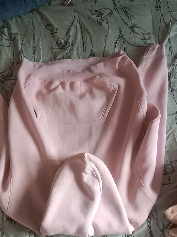 Pink Pullover Hoodie