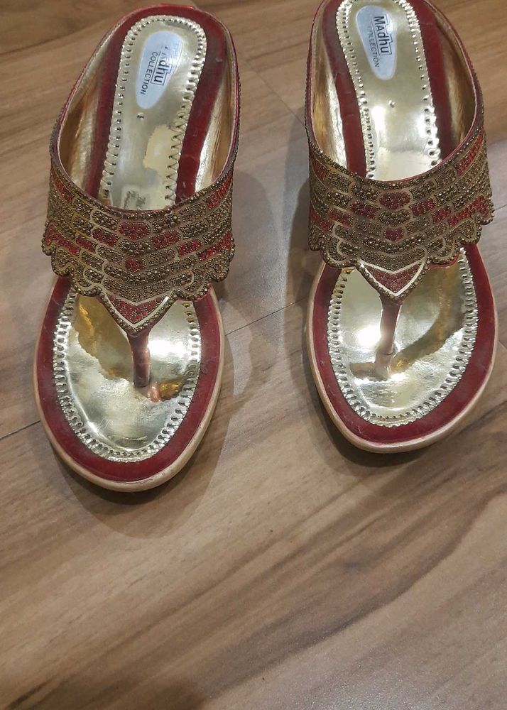 Party Wear Glitter Heels