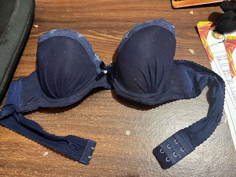 Navy Blue Bra