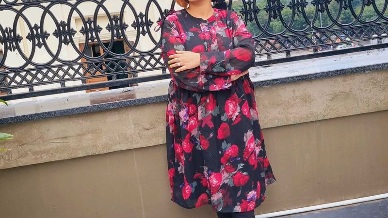 Floral Print Dress