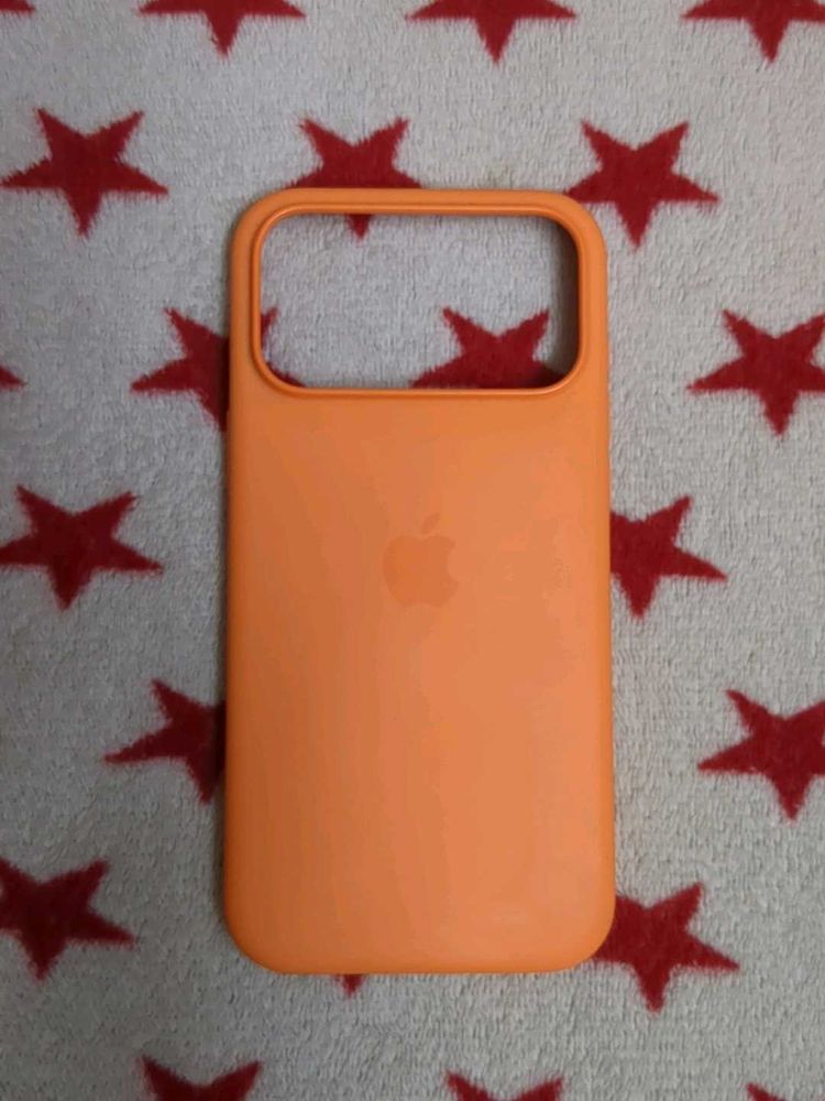 iphone 17 pro Max Orange Phone Case