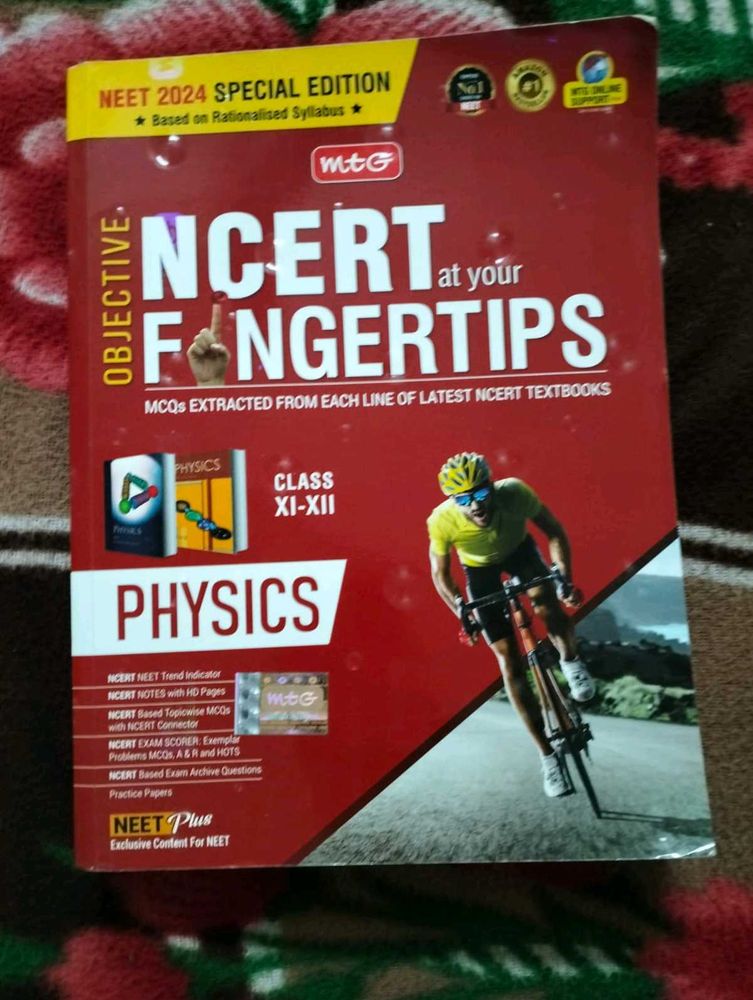 Ncert Physics Fingertips Book For Neet And Jee