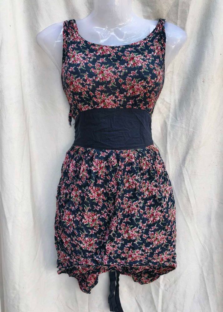 362610. Floral Print Dress