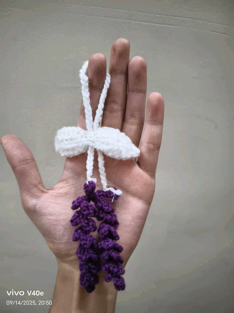Crochet Lavender Charm