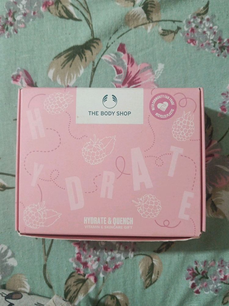 Body Shop Face Cleanser, Toner And Moisturizer Kit