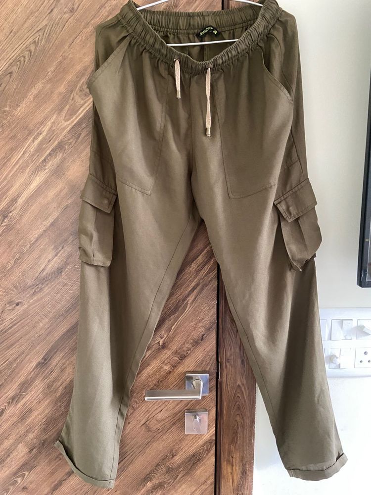 Olive Cargo Pants