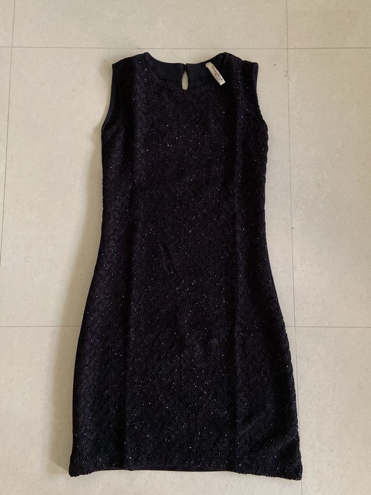 Sparkly Black Dress | Party Wear