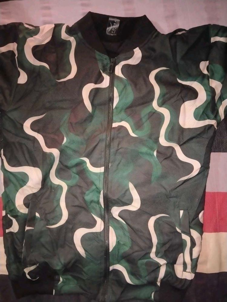 Cool Camo Print Jacket