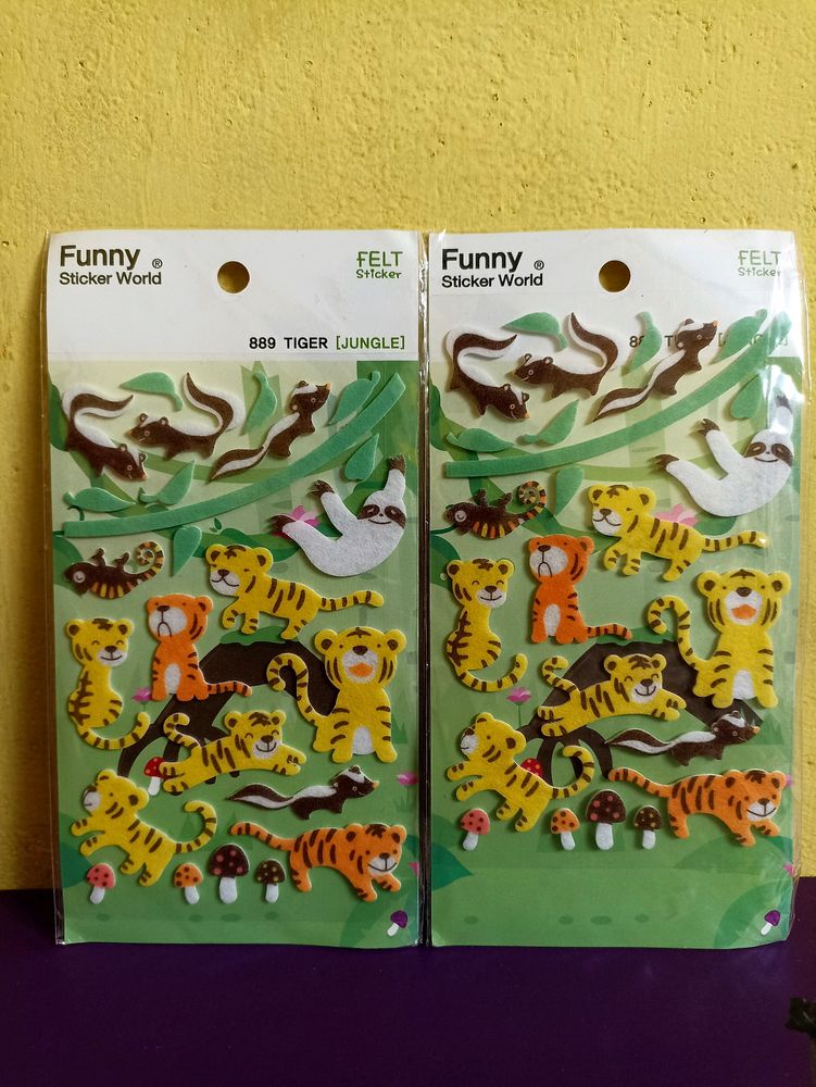 Hamster London World Felt Sticker New2 set