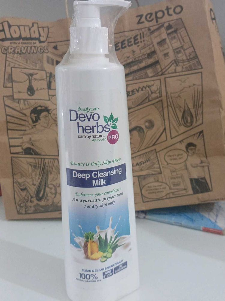 Devo Herbs Deep Cleansing Milk