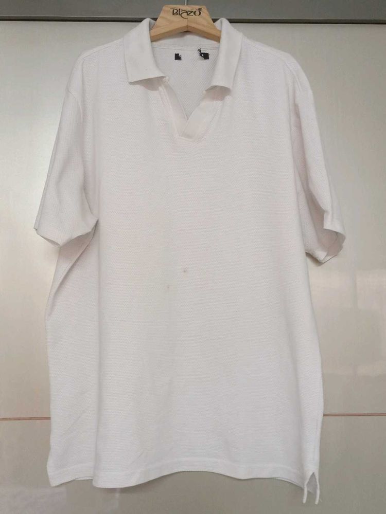 Premium Knitted Polo Neck Tshirt