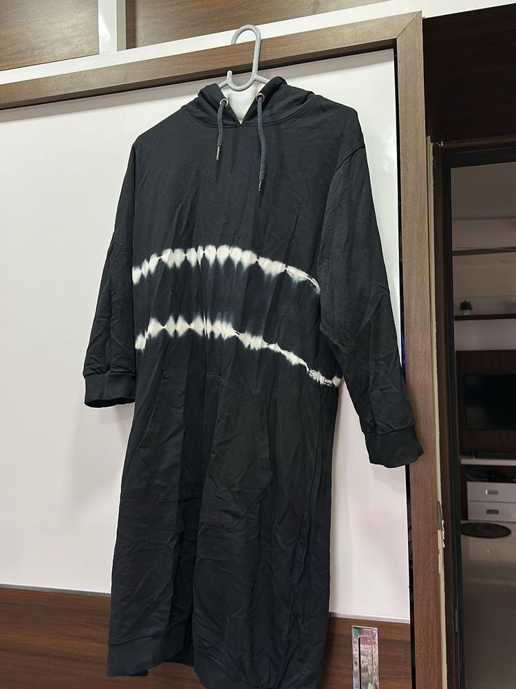Tie-Dye Hoodie Dress