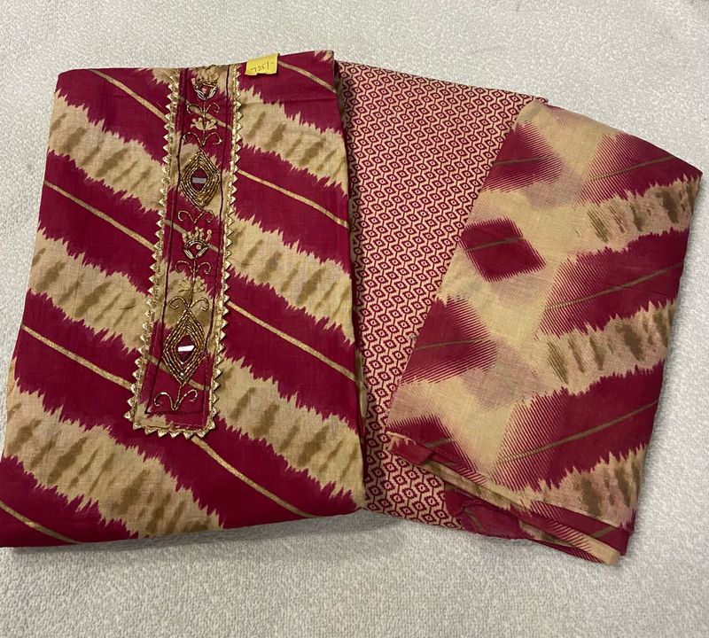 Women’s Cotton Printed Dress Material