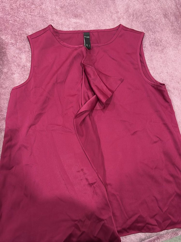 MAUVE KAZO TOP