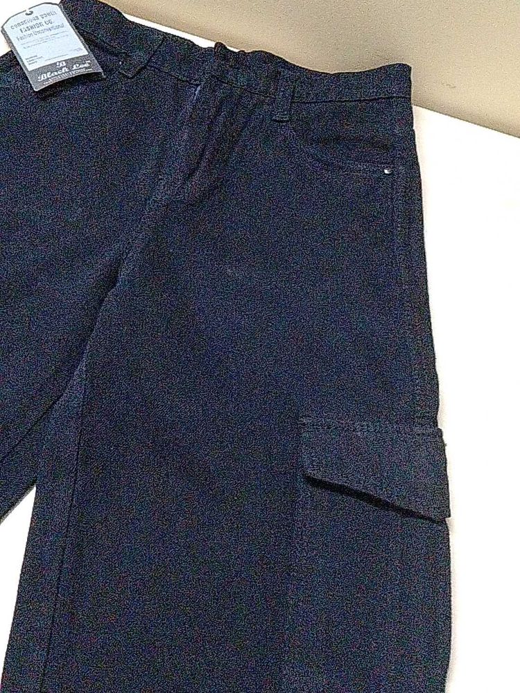 BLACK CARGO PANT