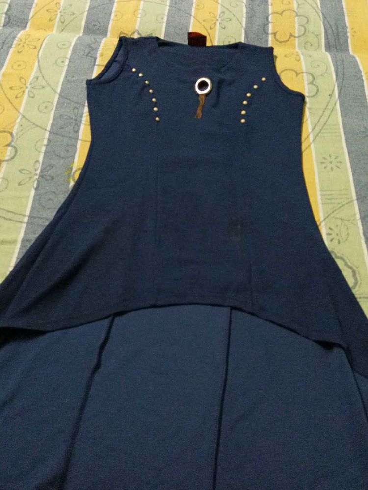 Cute Navy Blue Dress