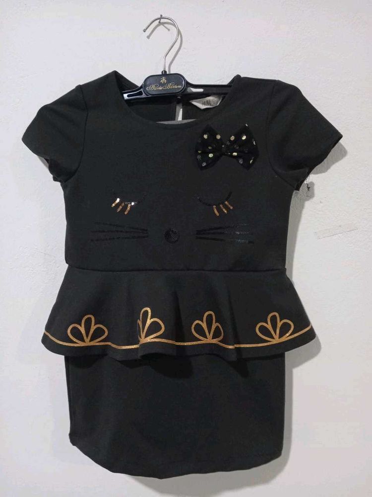 Cute Black Cat Dress