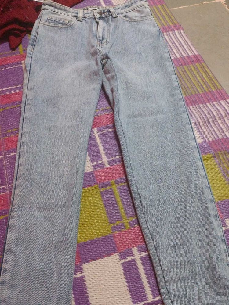 Light Wash Denim Jeans