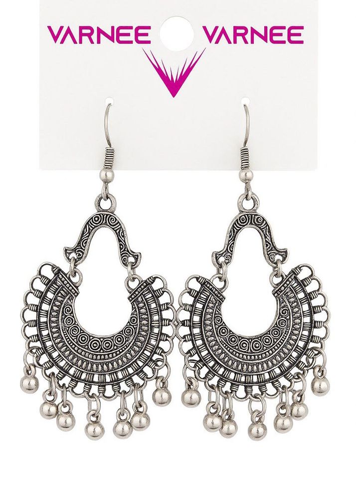 Varnee Silver Tone Dangle Earrings