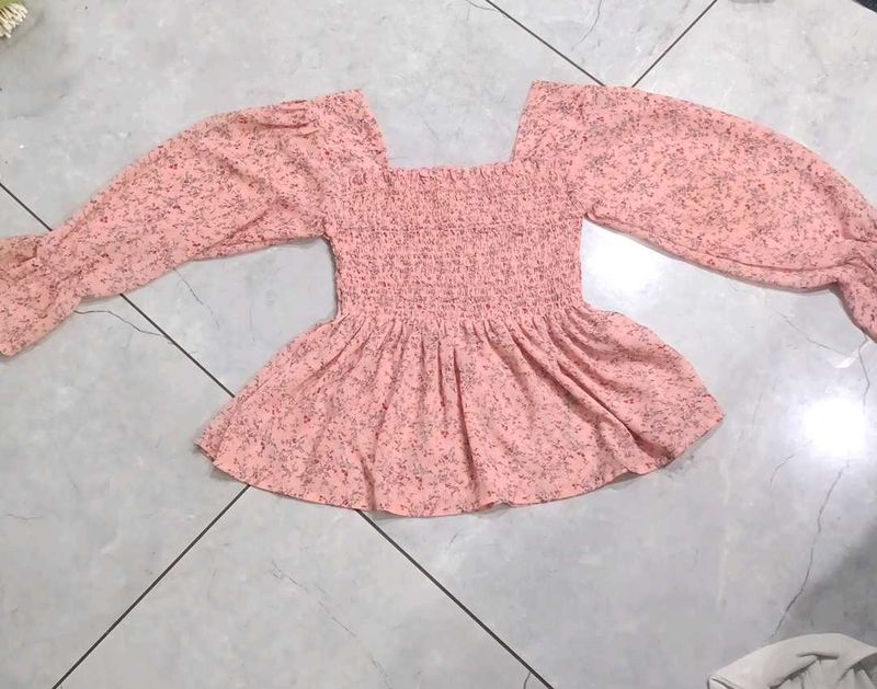 Floral Print Top