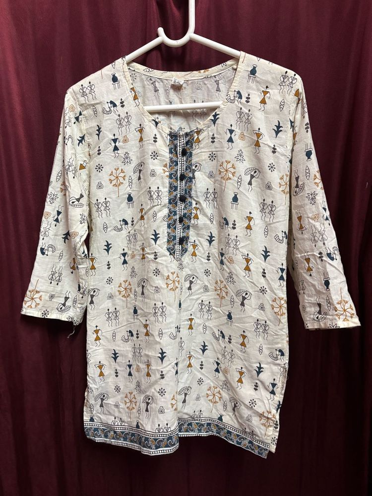 Ethnic Print Kurta