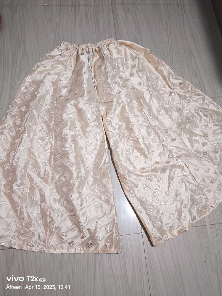 Women&#39;s Cream Culottes Palazzo