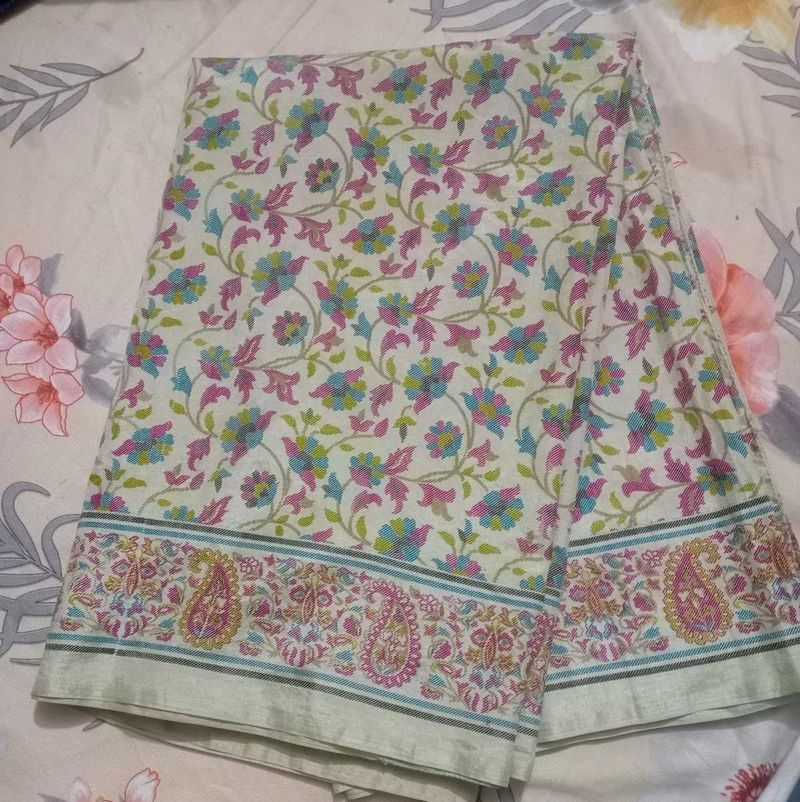 Floral Print Saree