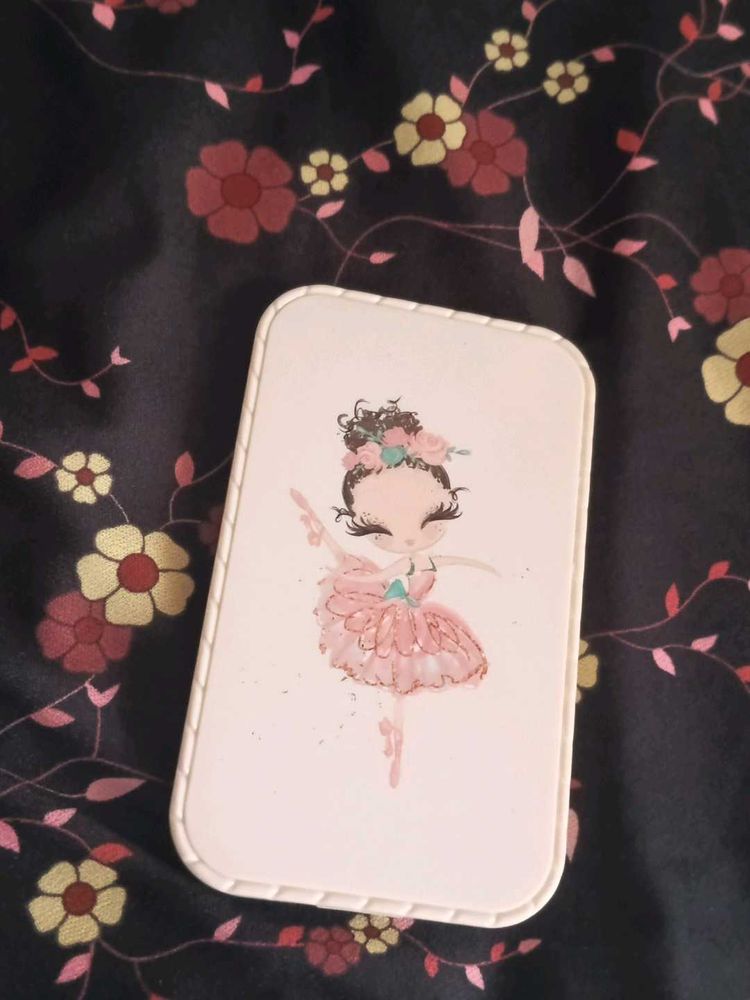 Cute Ballerina Trinket  Mirror