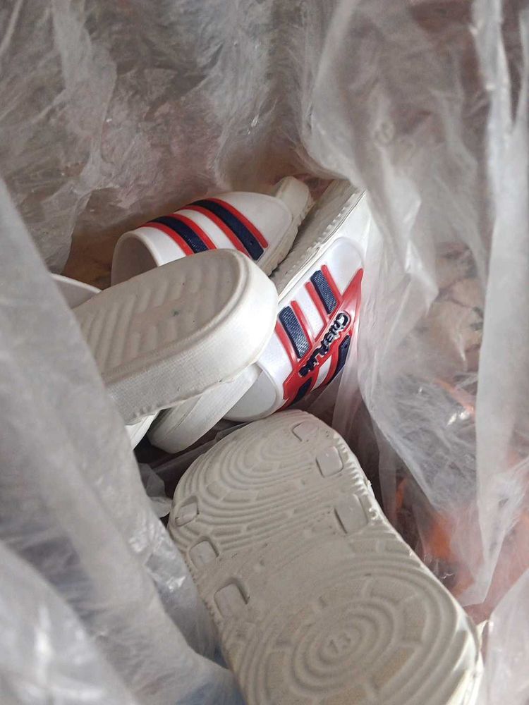 Comfy White Flip Flops