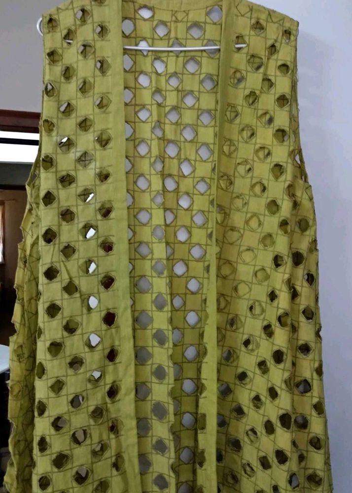 Cut work Jacket