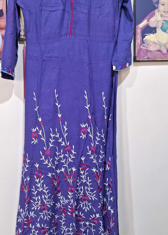 Elegant Embroidered Kurta
