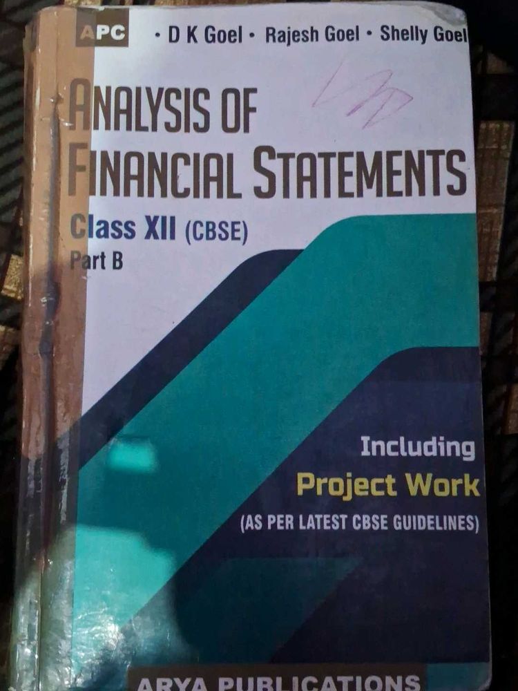 Analysis of Financial Statements