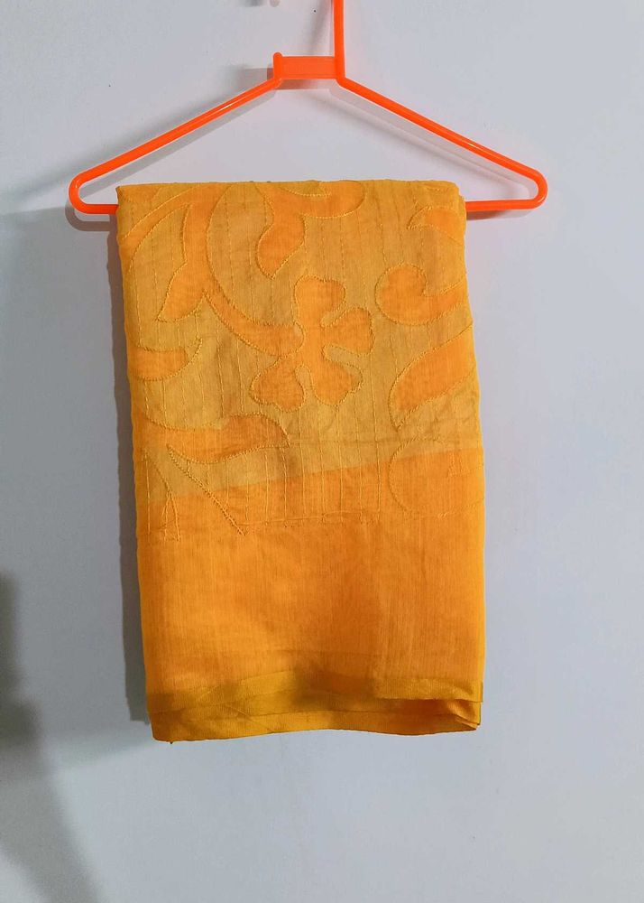 Yellow Handloom Saree