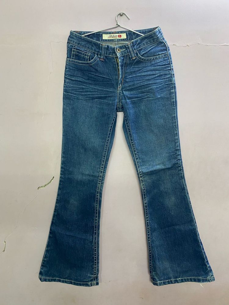 Flare Leg Denim Jeans