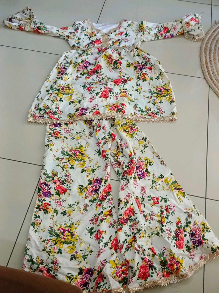 Flower Print Coord Set