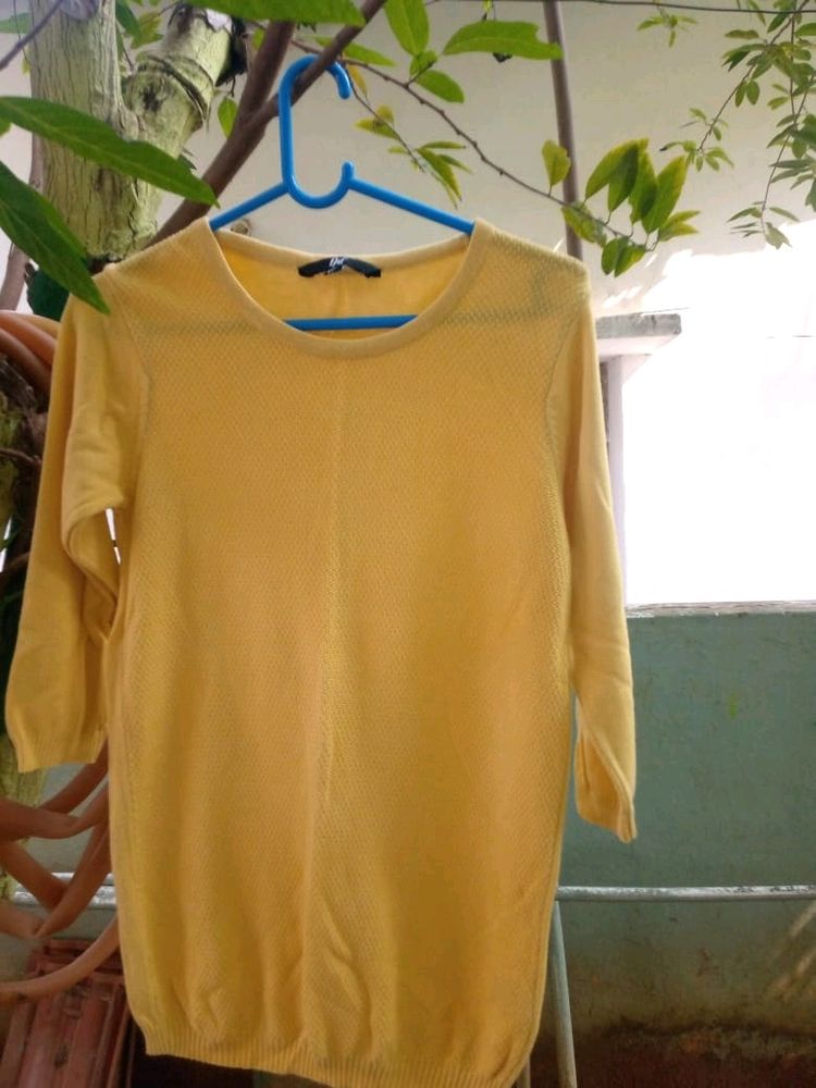 Yellow Sweatshirt.