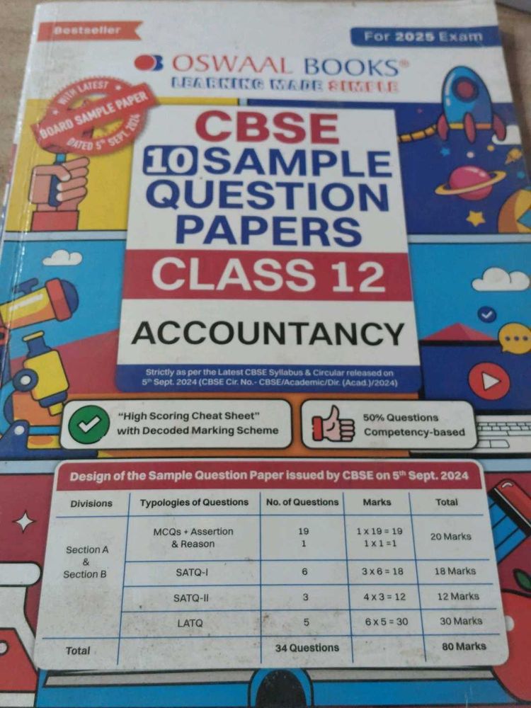 CBSE Class 12 Accountancy Sample Paper