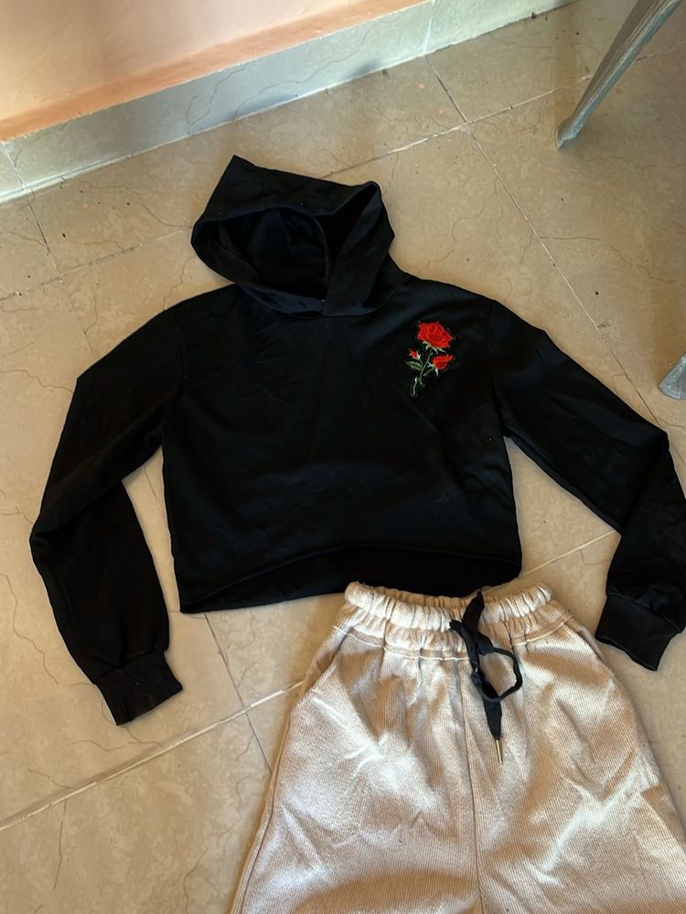 Cute Outfit Set - Top &amp; Pants