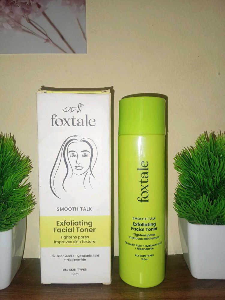 Foxtale Exfoliating Facial Toner