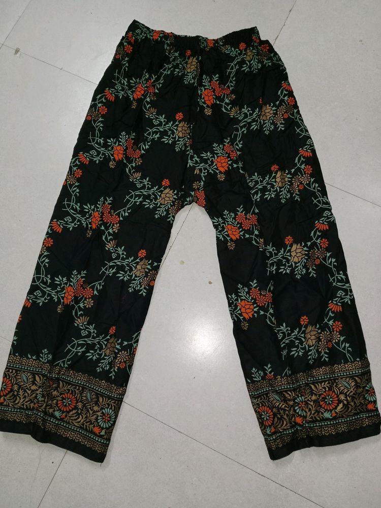 combo pure cotton plazo, and 1 jeans