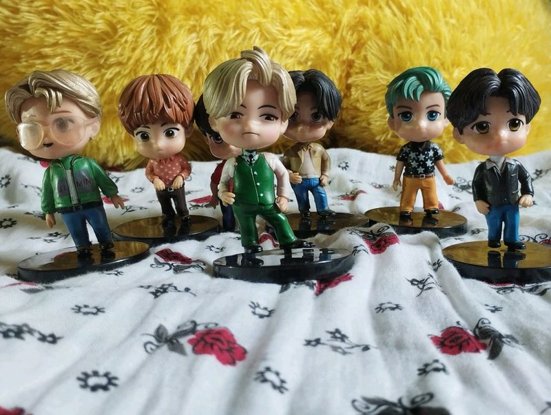 BTS TINYTANS DOLLS OT7