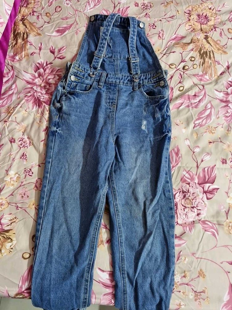 Denim Overalls - Stylish &amp; Cute