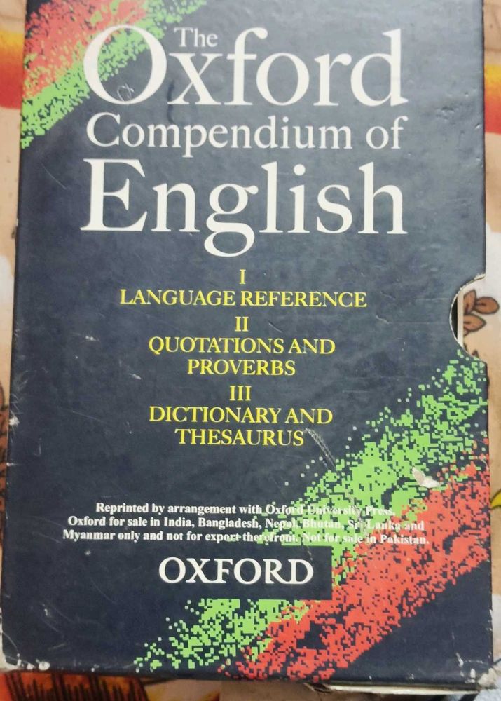 Oxford Compendium Of English