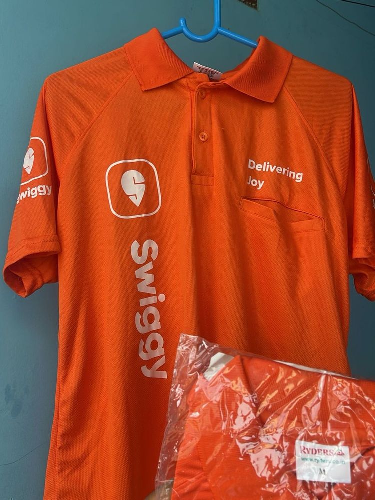 Swiggy Orange Polo Shirt - PACK of 2