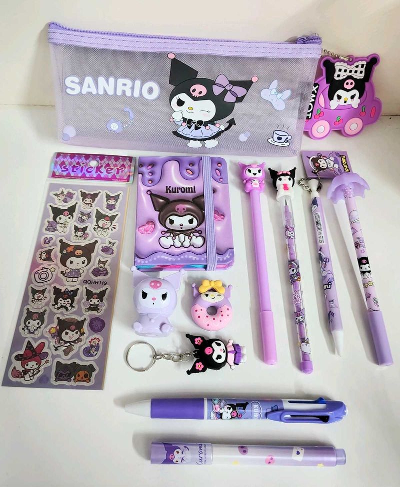 Sanrio Kuromi Stationery Hamper 2